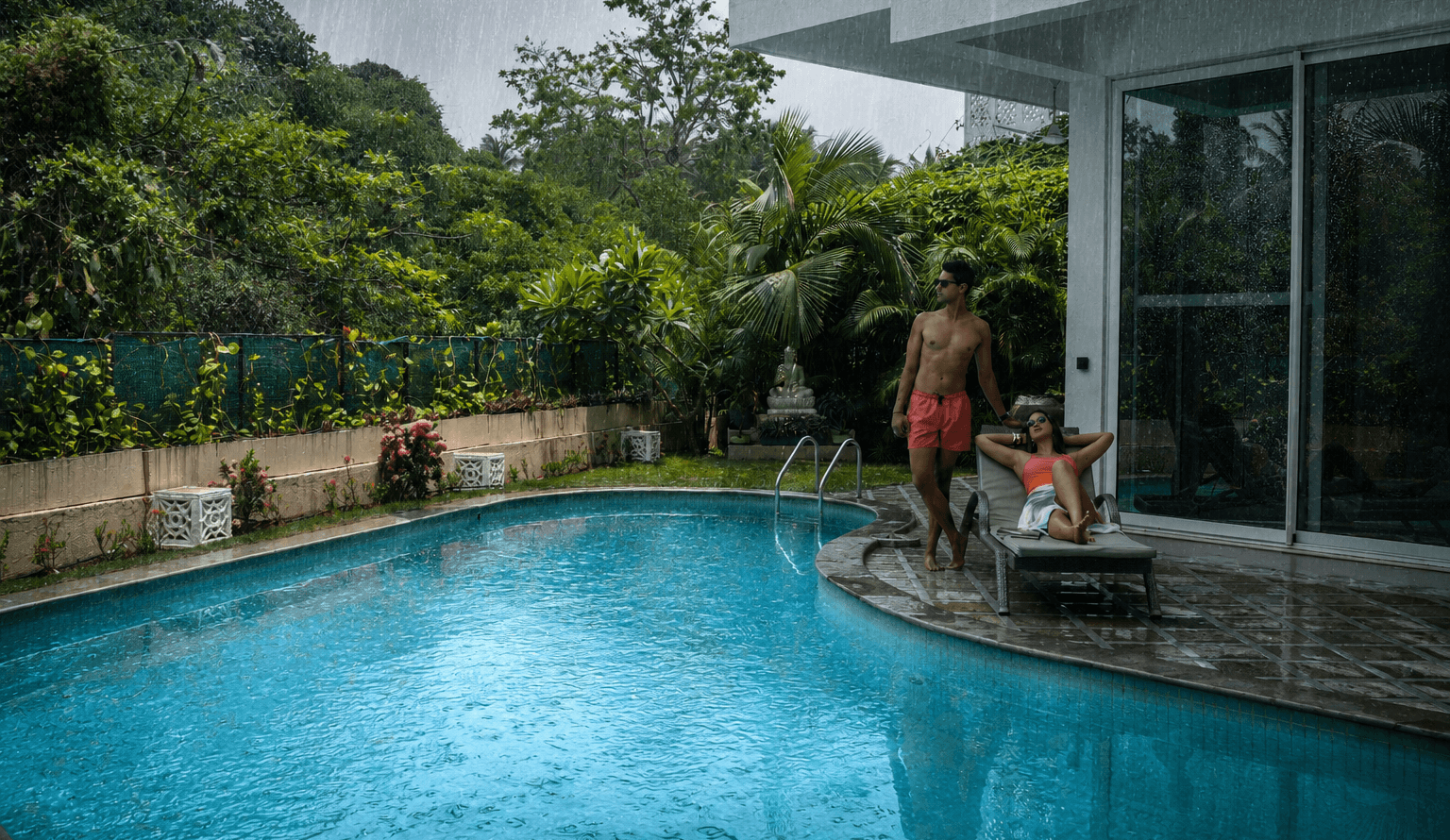 Aroha Palms private pool villa