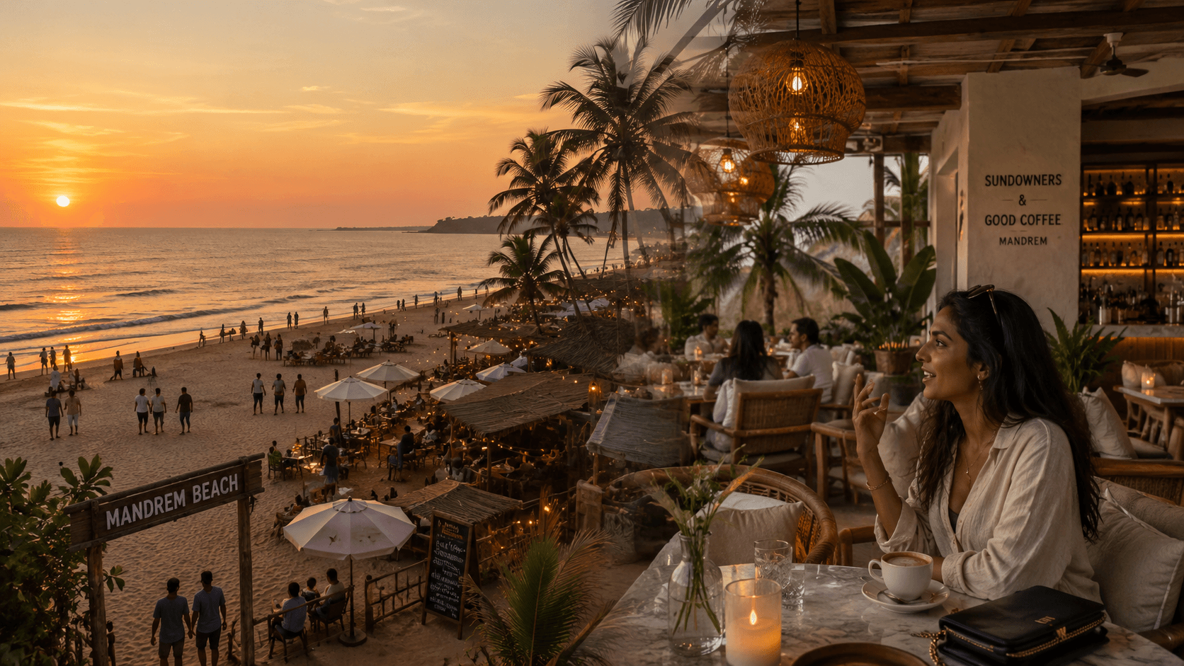 Elite Beaches & Cafés Near Aroha Palms